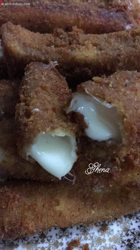 طريقة عمل أصابع الموزاريلا المقرمشة